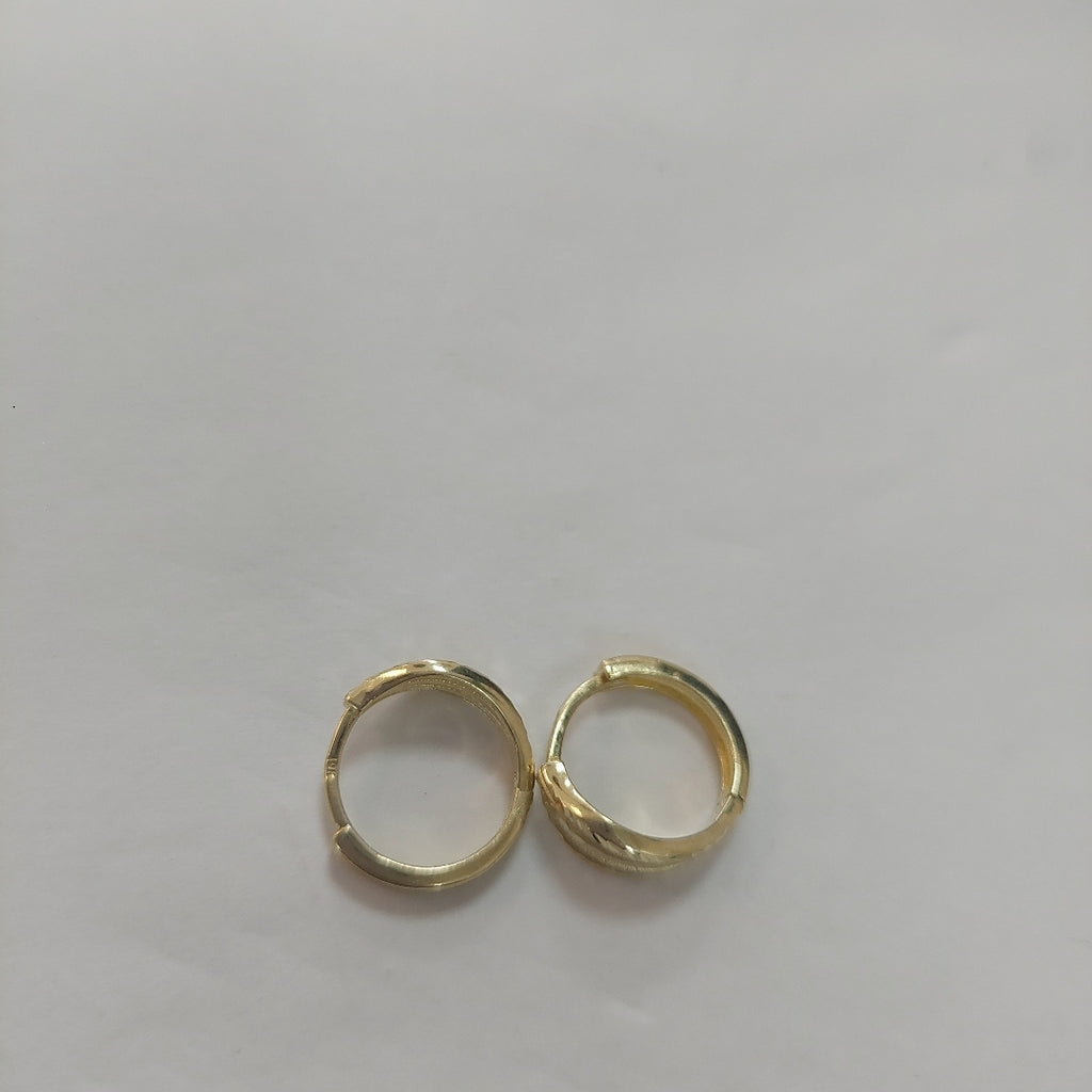 ARETES ARRACADAS 10K 2.4 GR (NUEVO)