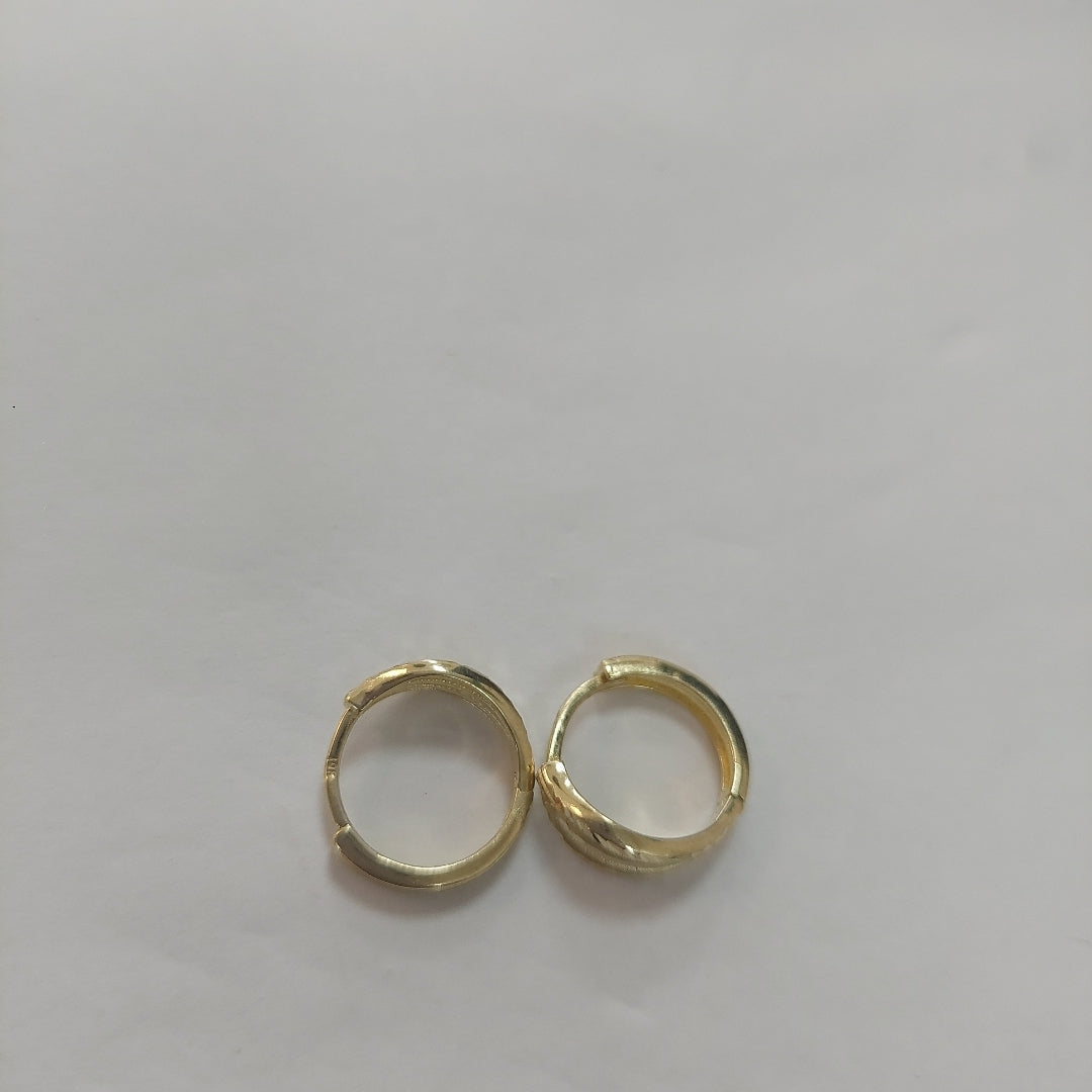 ARETES ARRACADAS 10K 2.4 GR (NUEVO)