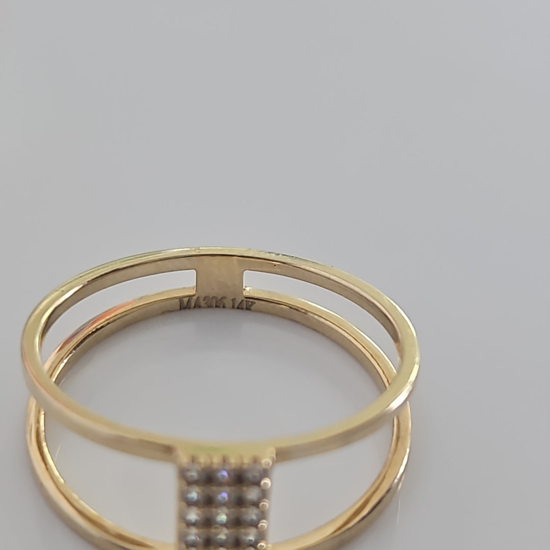 ANILLOS DAMA ORO 14K 2.1 (NUEVO)