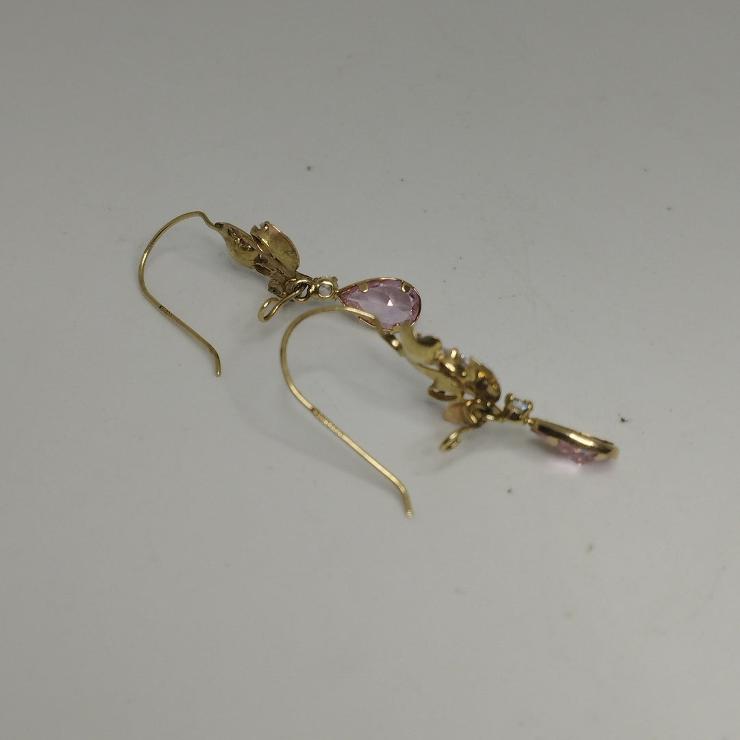 ARETES PAR ORO 10 K 1.8 GRMS (SEMINUEVO)