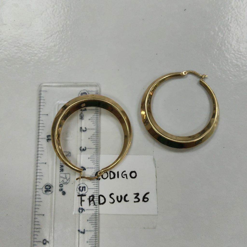 ARRACADAS PAR ORO 14 K 6,20 GRMS (SEMINUEVO)