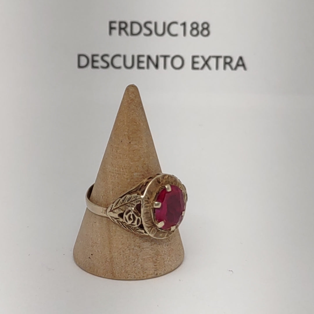 ANILLO ORO 10 K 2,90 GRMS (SEMINUEVO)