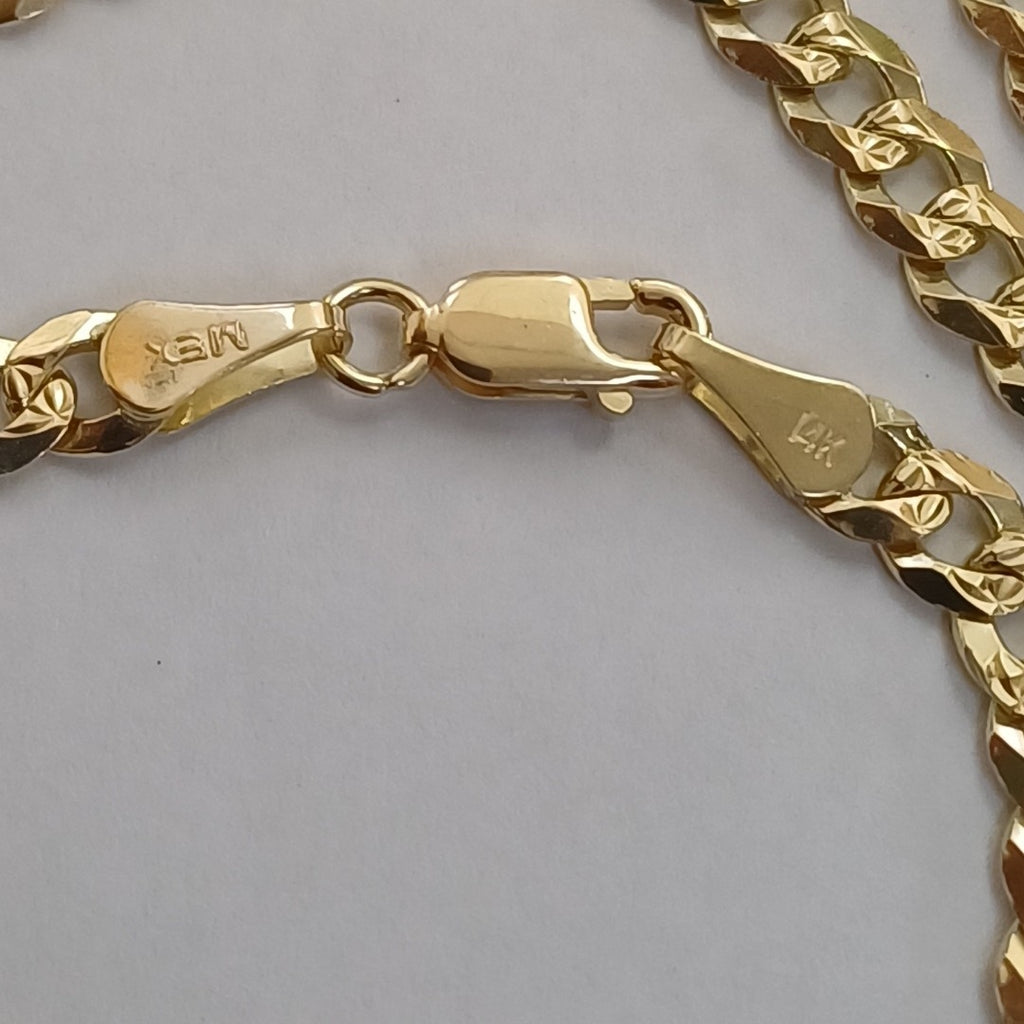 CADENA BARBADA 14K 60 CM 21.1 GR (NUEVO)