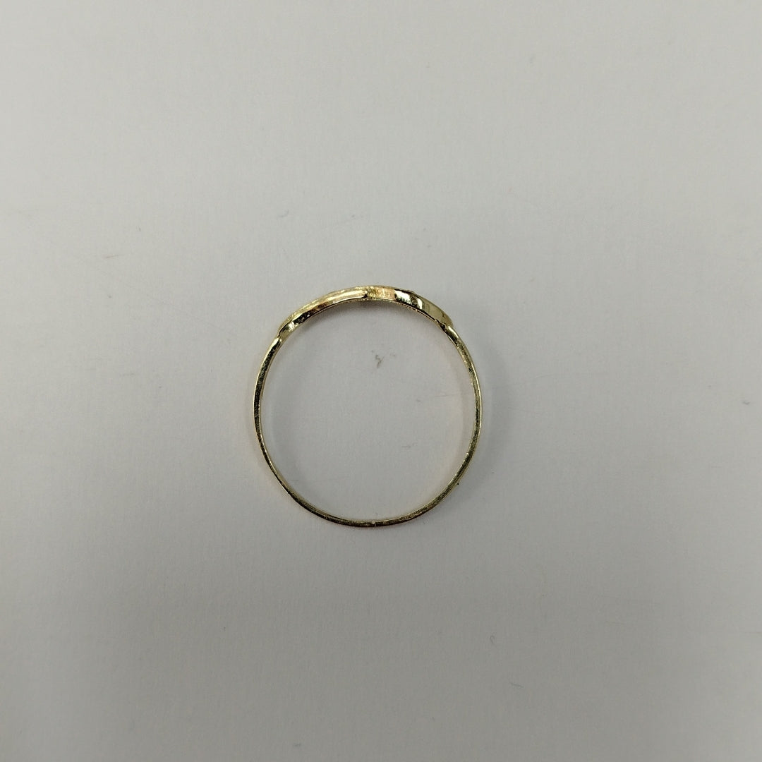 ANILLOS C CIRCONIAS 14K TALLA 9 0.8 GR (NUEVO)