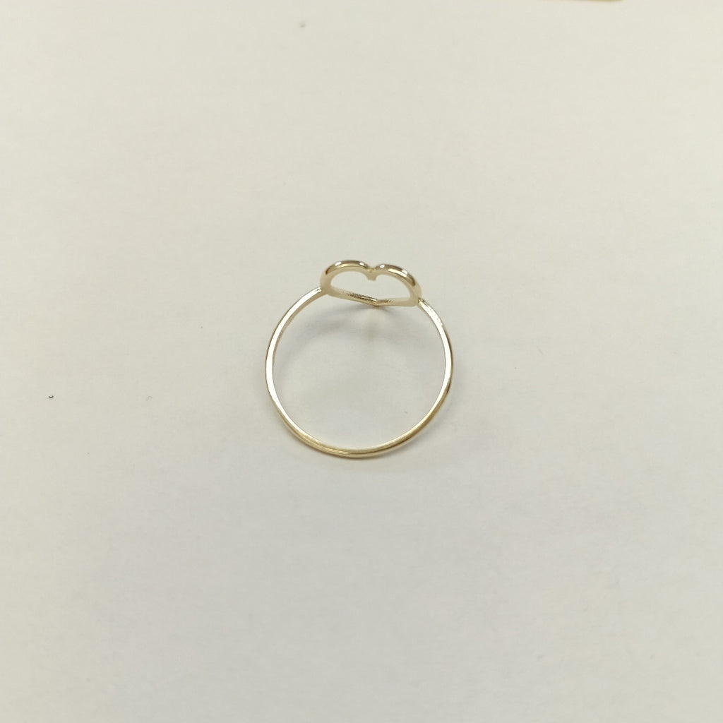 ANILLOS ANILLITO FIG CORAZON 10K TALLA 8 0.9 GR (NUEVO)