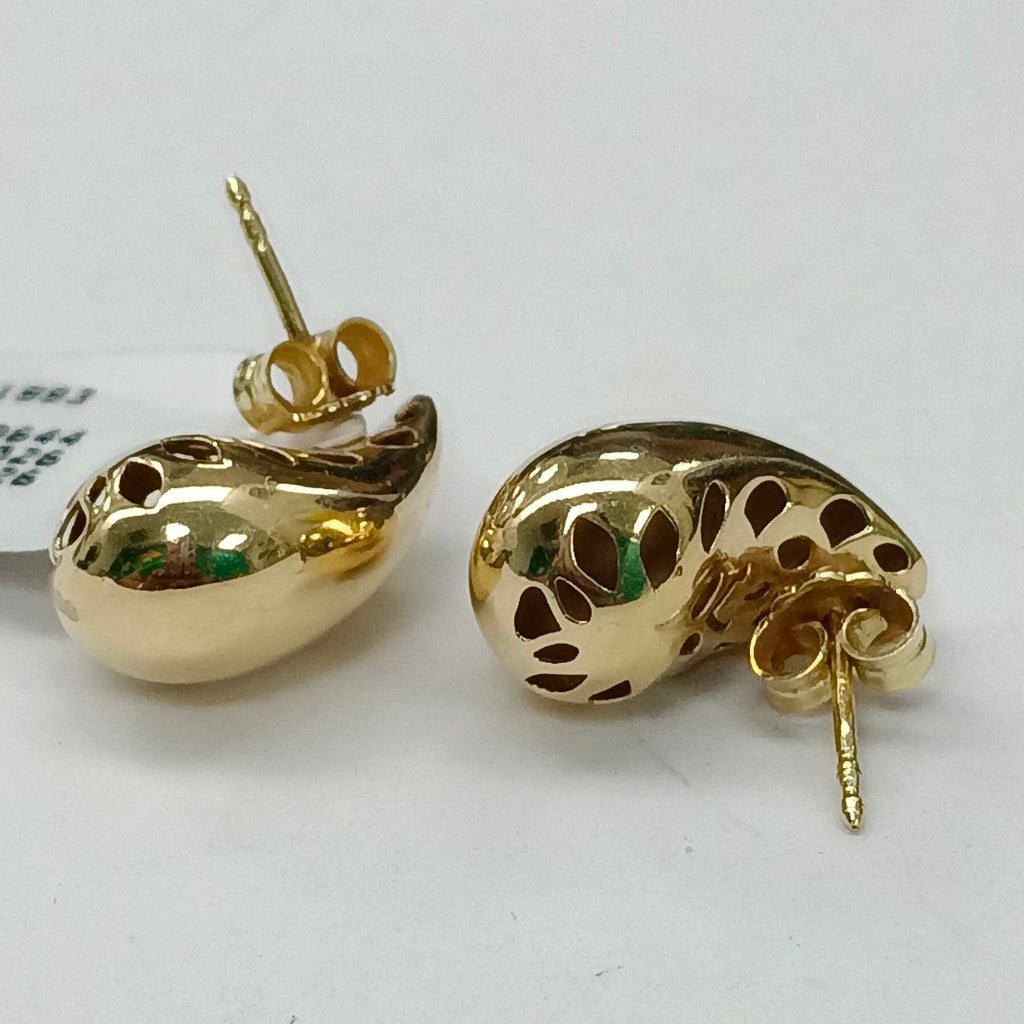ARETES PAR ORO 14 K 2,50 GRMS (SEMINUEVO)