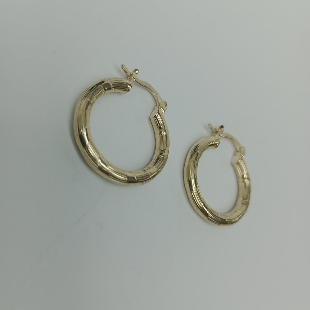 ARETES ARRACADAS 14K 2.6 GR (NUEVO)