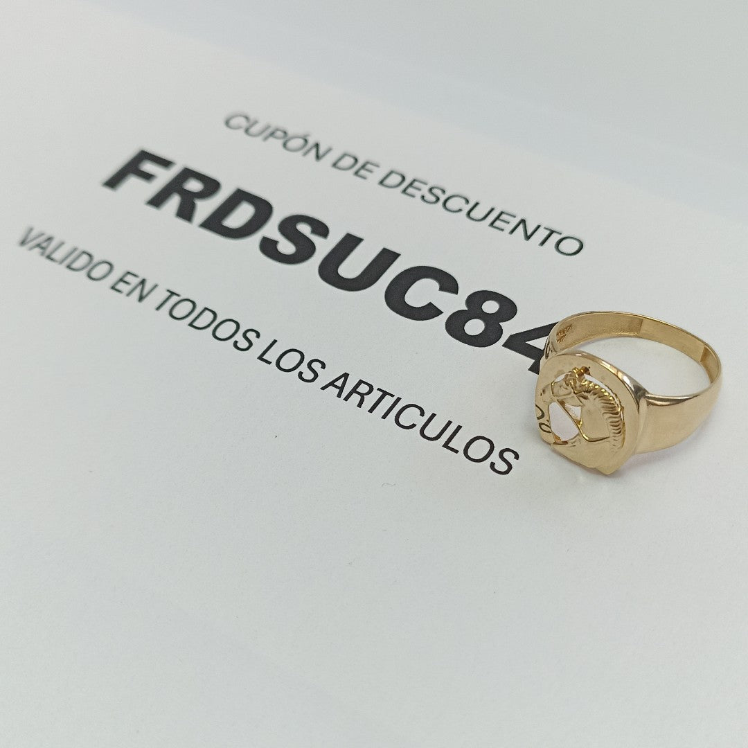 ANILLOS CABALLERO ORO 14K 1.6 (NUEVO)