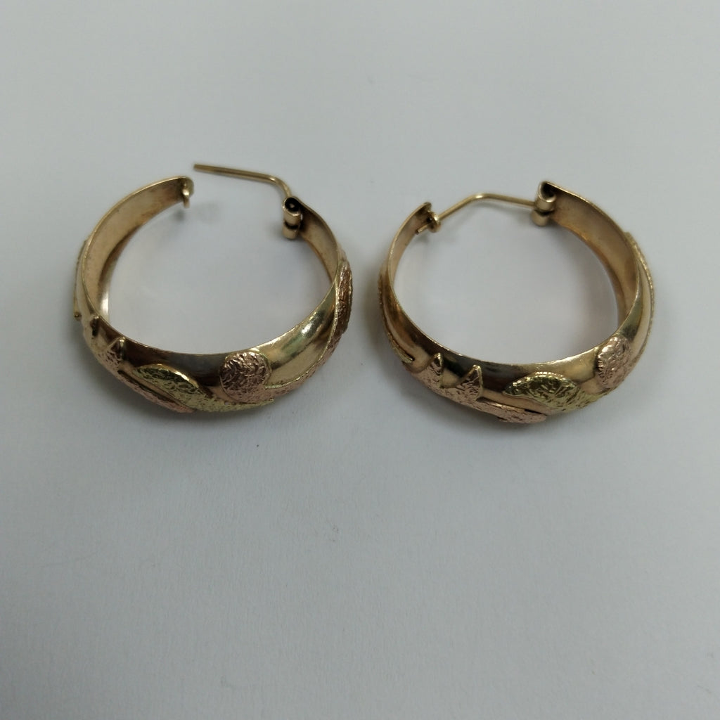 ARRACADAS PAR ORO 14 K 7 GRMS (SEMINUEVO)