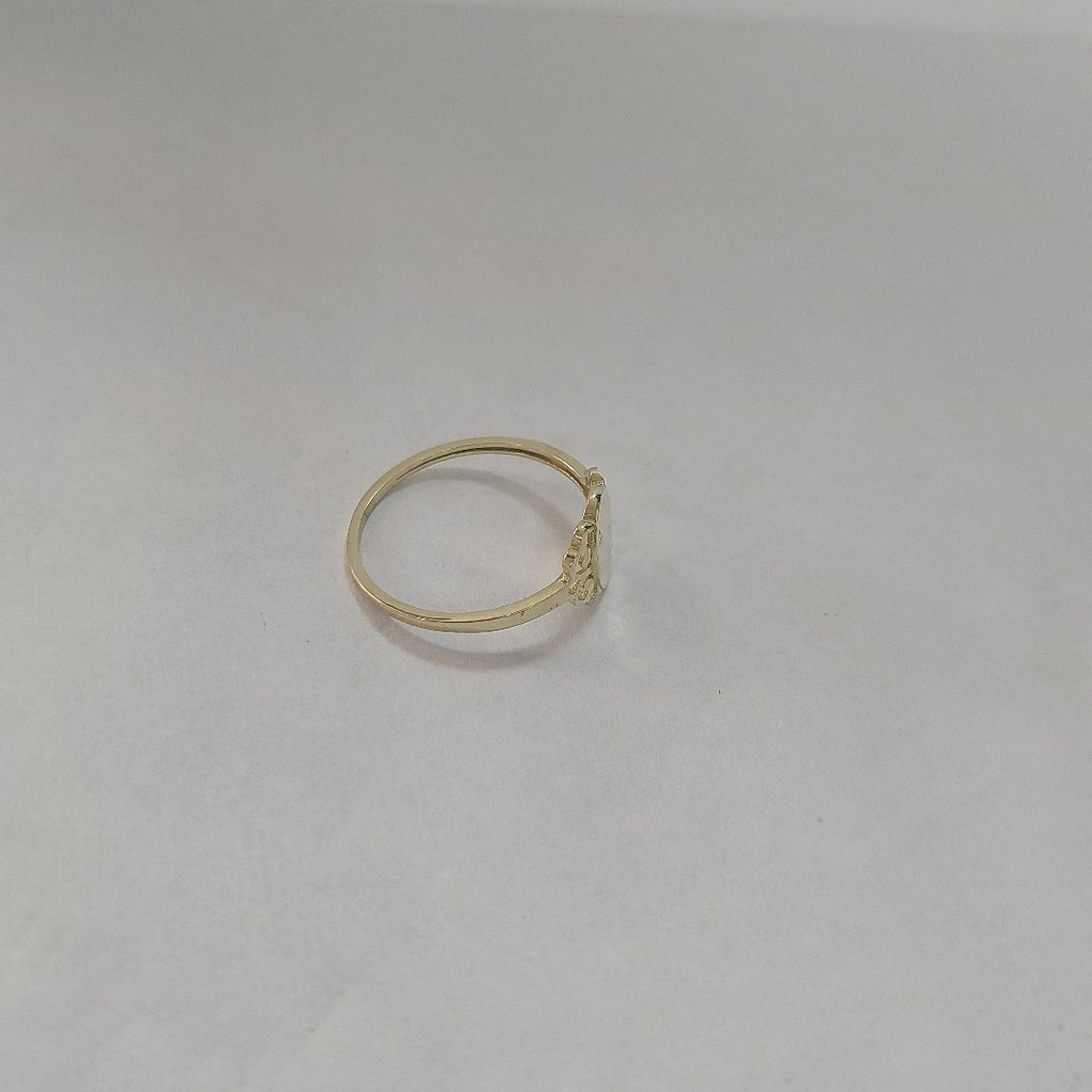 ANILLOS ANILLITO 10K TALLA 7 0.9 GR (NUEVO)