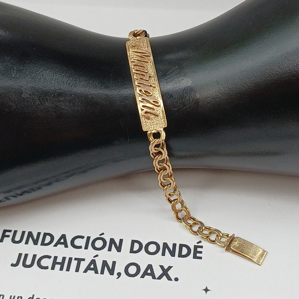 ESCLAVA ORO 10 K 5.3 GRMS (SEMINUEVO)