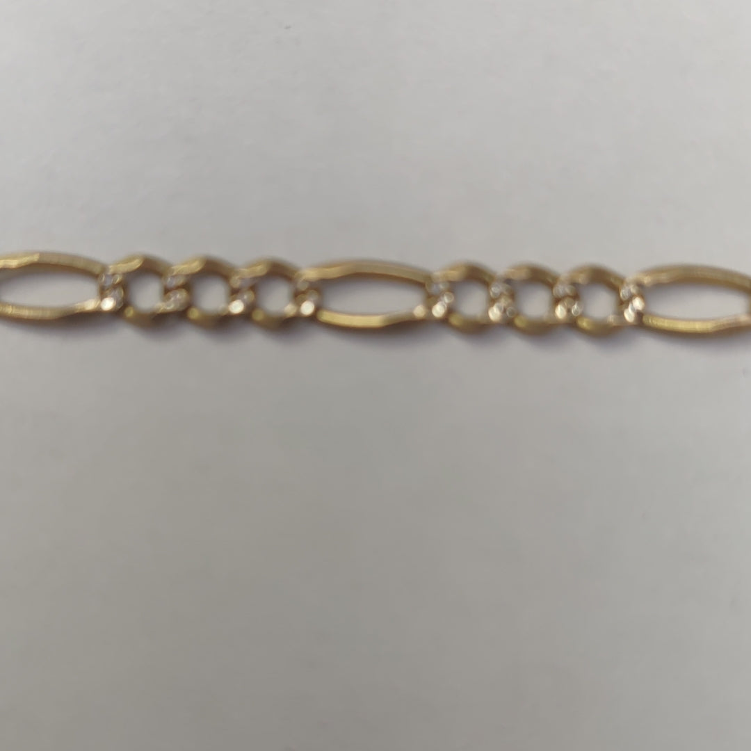 CADENA ORO,RODIADO 14 K 7,00 GRMS (SEMINUEVO)