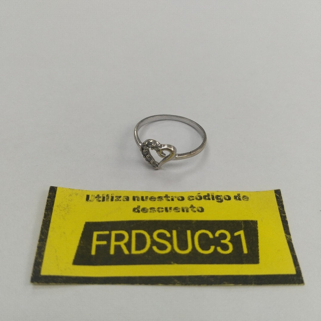 ANILLITO ORO, ORO BLANCO 14 K 1.4 GRMS (SEMINUEVO)