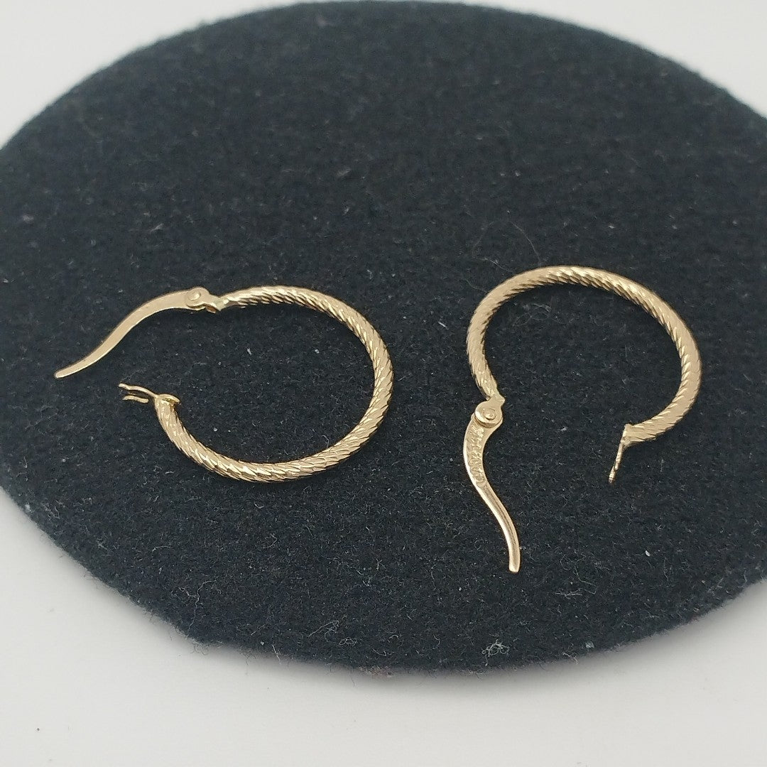 ARETES ARRACADAS 14K 1.3 GR (NUEVO)