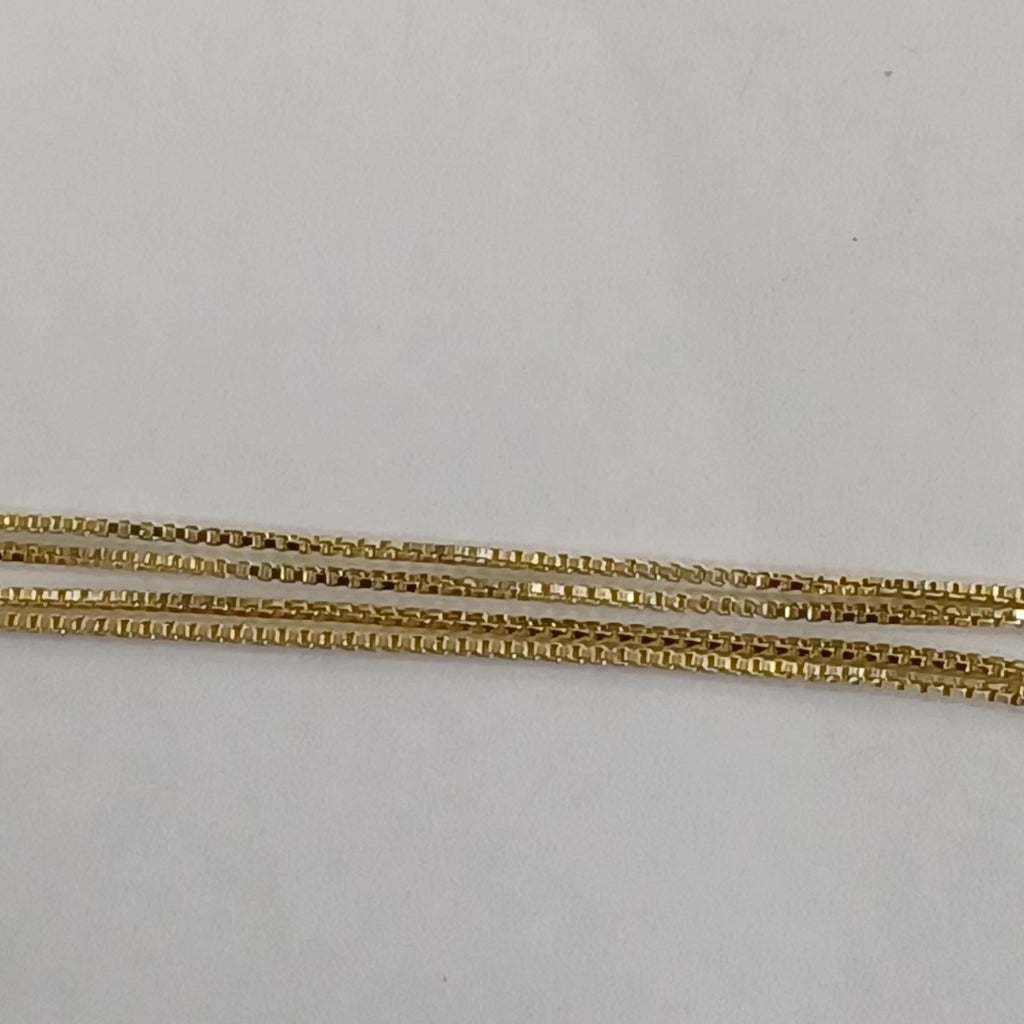 CADENA VENECIANO 14K 50 CM 1.6 GR (NUEVO)