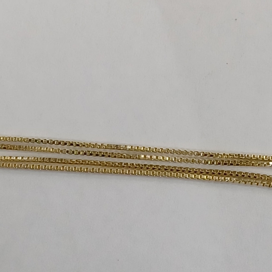 CADENA VENECIANO 14K 50 CM 1.6 GR (NUEVO)