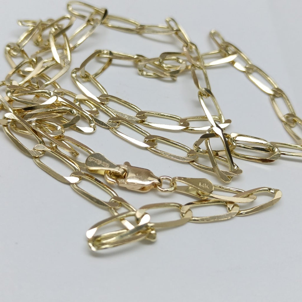 CADENA ESLABON 14K 60 CM 11.7 GR (NUEVO)