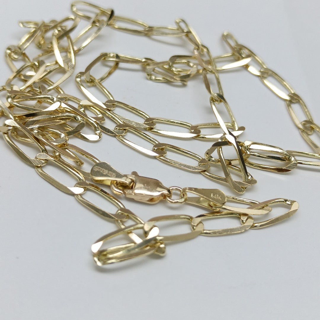 CADENA ESLABON 14K 60 CM 11.7 GR (NUEVO)