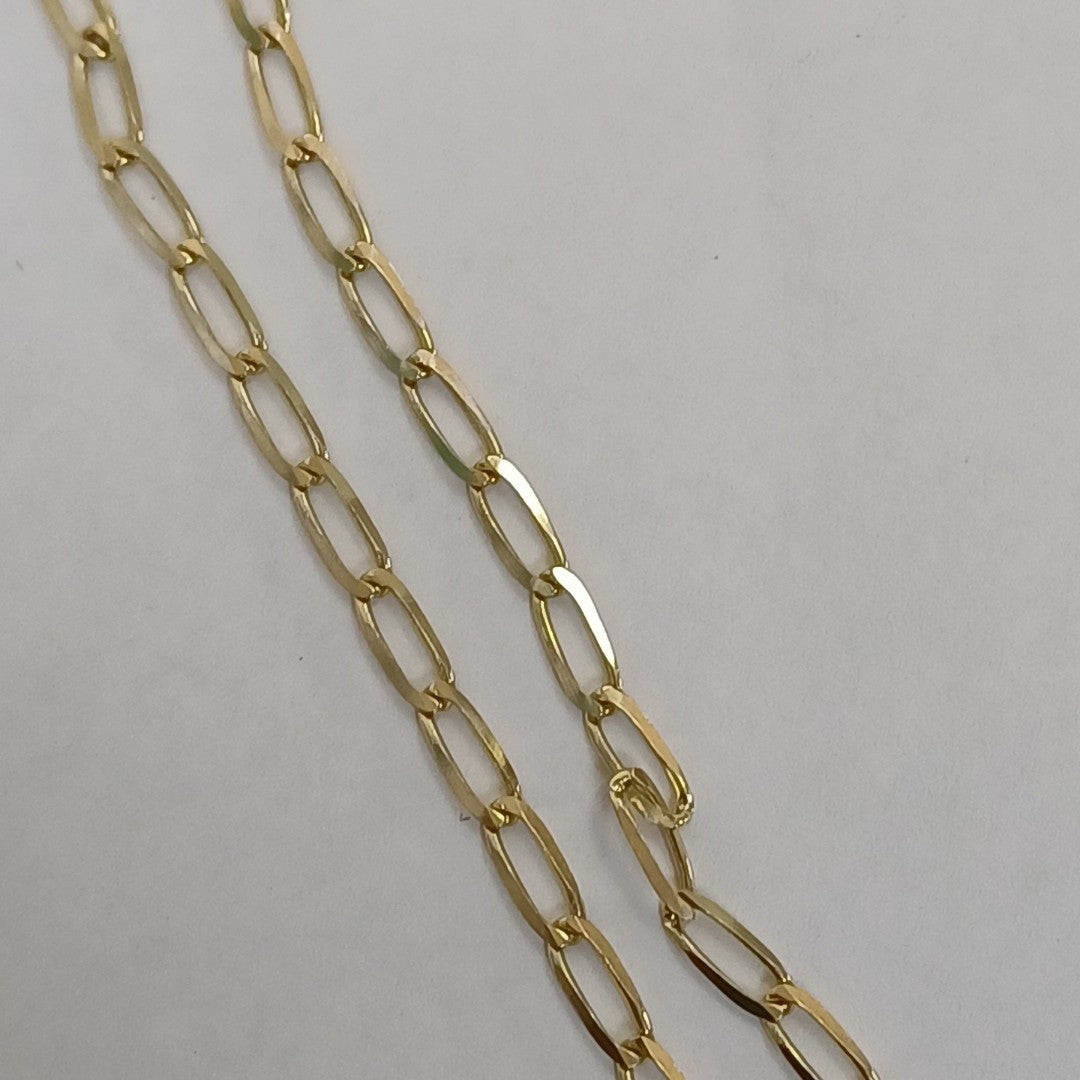 CADENA ESLABON 14K 55 CM 6.6 GR (NUEVO)