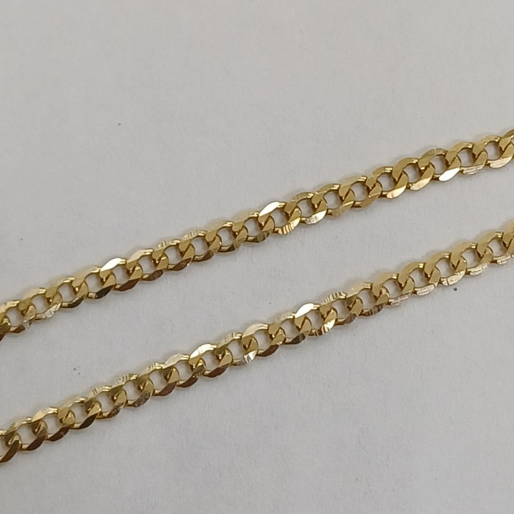CADENA BARBADA 14K 55 CM 5.5 GR (NUEVO)