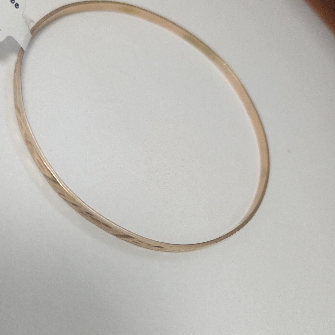PULSERA RIGIDA ORO 14 K 7.3 GRMS (SEMINUEVO)