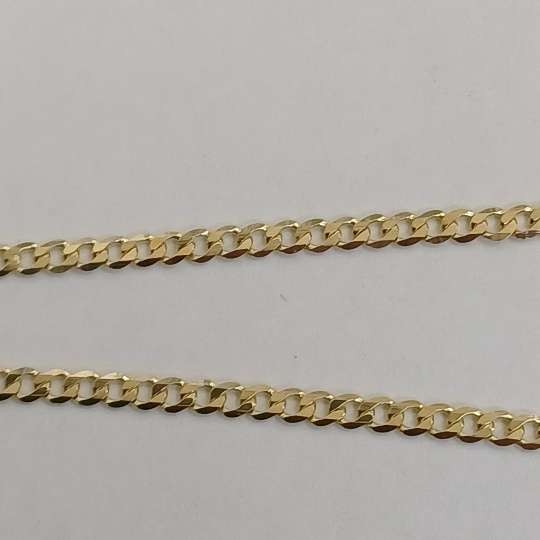 CADENA BARBADA 14K 60 CM 5.9 GR (NUEVO)