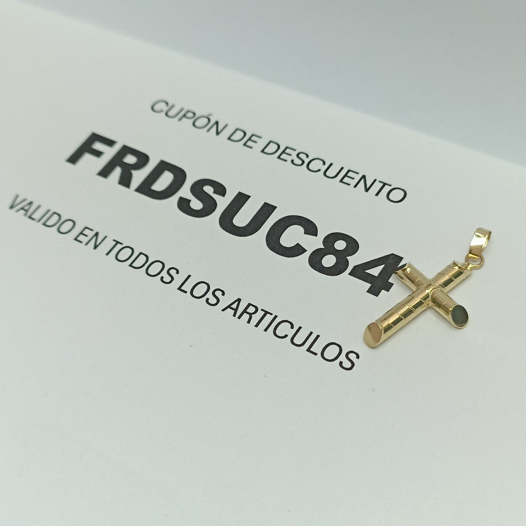 DIJE CRUZ 14K 1.1 GR (NUEVO)