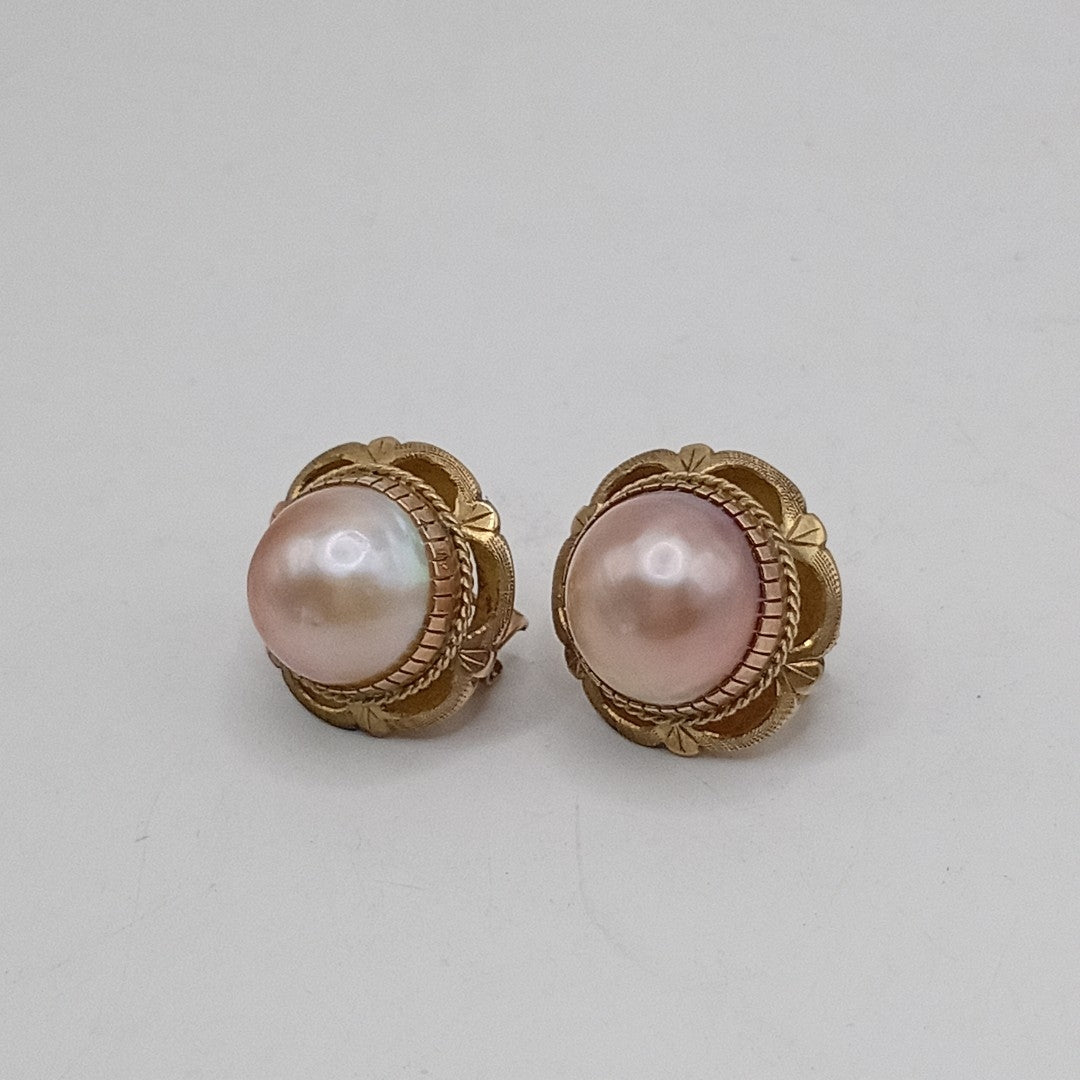 ARETES PAR ORO 8 K 9 GRMS (SEMINUEVO)