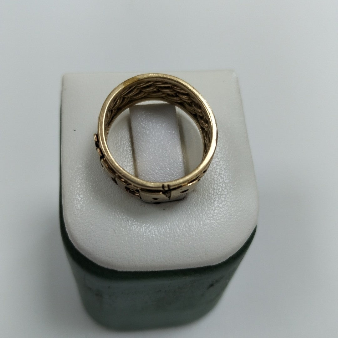 ANILLO ORO 10 K 5.5 GRMS (SEMINUEVO)