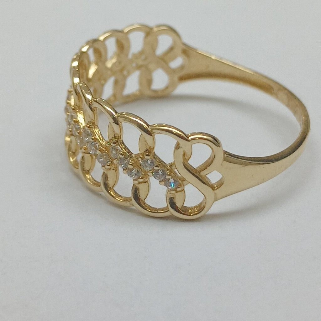 ANILLOS DAMA ORO 14K 2 (NUEVO)