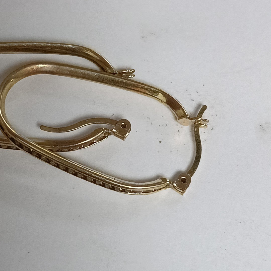 ARRACADAS PAR ORO 10 K 2.6 GRMS (SEMINUEVO)