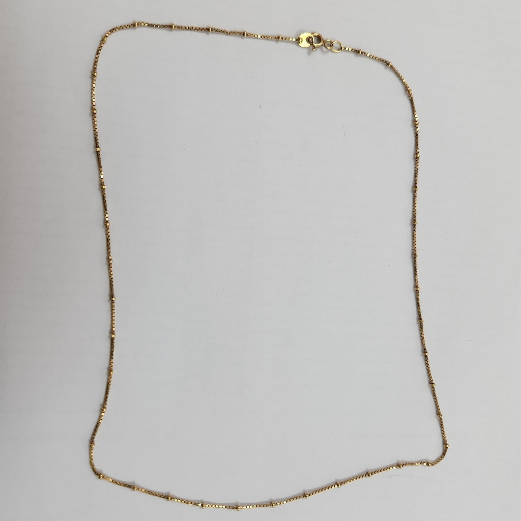 CADENA ORO 18 K 3.3 GRMS (SEMINUEVO)
