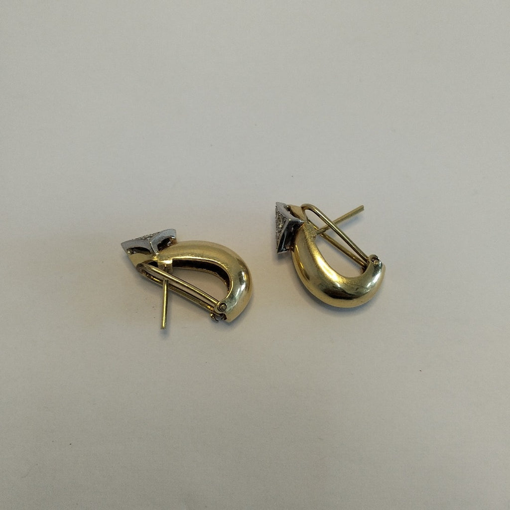 ARETES PAR ORO 14 K 10.2 GRMS (SEMINUEVO)