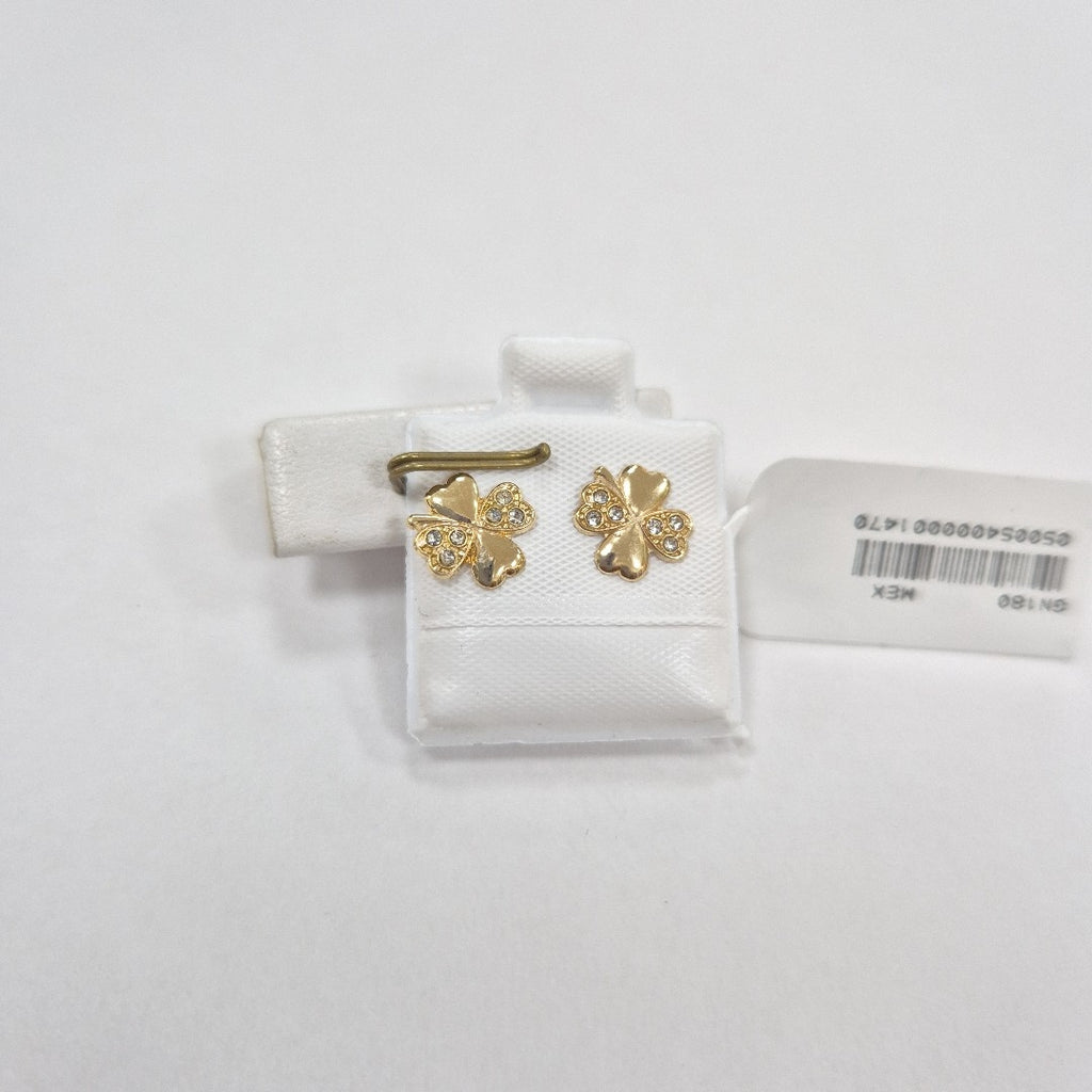 BROQUELES BROQUEL FIG TREBOL 14K 0.2851 GR (NUEVO)
