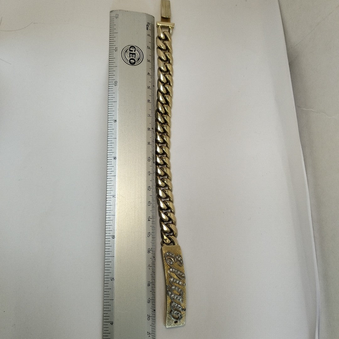ESCLAVA ORO 10 K 100.6 GRMS (SEMINUEVO)
