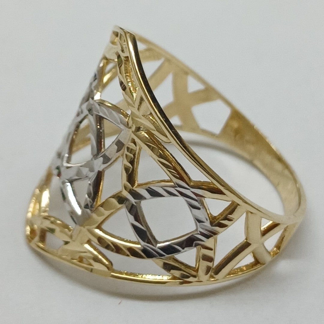 ANILLOS CON ESTRELLA CELTA 14K TALLA 6.5 2.2 GR (NUEVO)