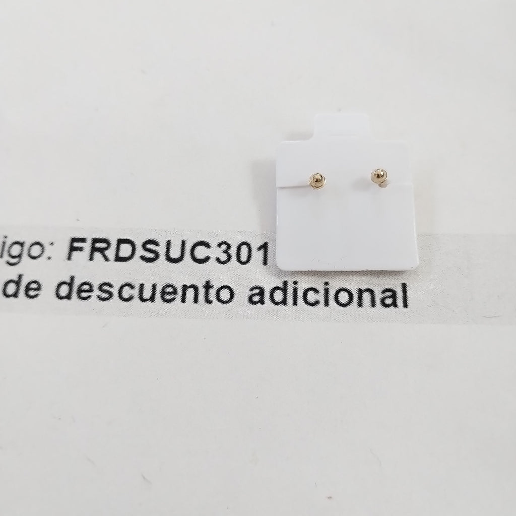 BROQUELES BROQUEL FIG FLOR C CIRCONIA 14K 0.2581 GR (NUEVO)