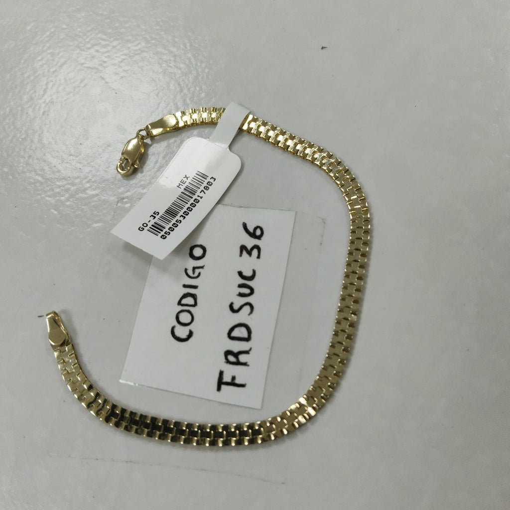 PULSERA ESPECIAL 14K 18 CM 4.1 GR (NUEVO)