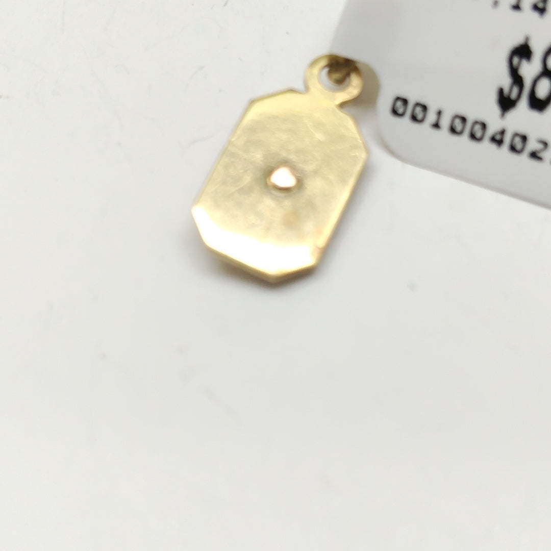 MEDALLA RELIGIOSA ORO 14 K 1.1 GRMS (SEMINUEVO)