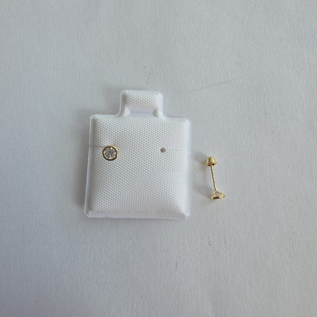 BROQUELES BROQUEL C CIRCONIA 14K 0.1501 GR (NUEVO)