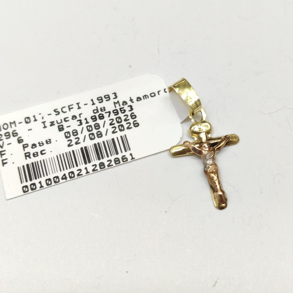 CRUCIFIJO ORO 10 K 0.4 GRMS (SEMINUEVO)