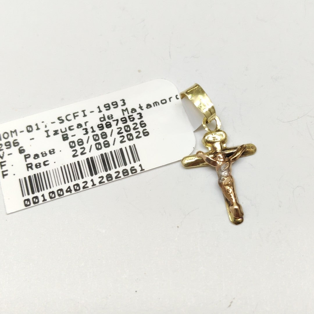 CRUCIFIJO ORO 10 K 0.4 GRMS (SEMINUEVO)
