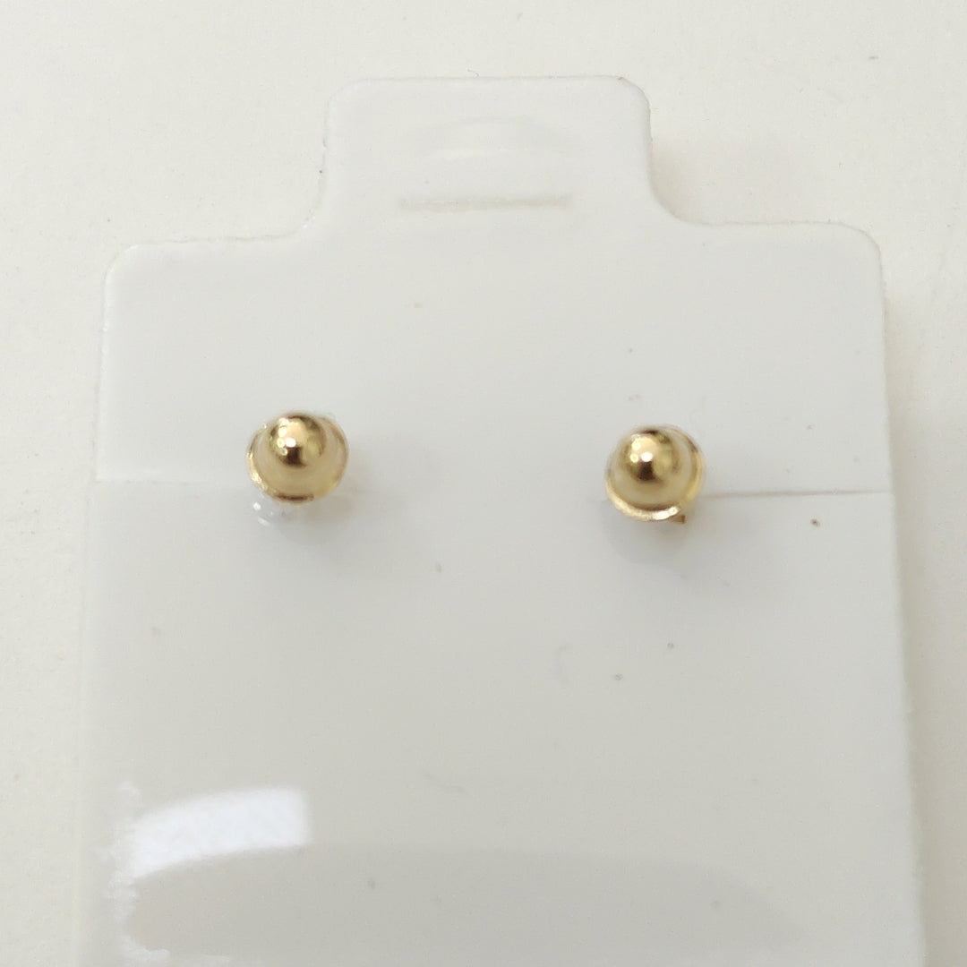 BROQUELES BROQUEL FIG CORAZON C CIRCONIA 14K 0.2603 GR (NUEVO)