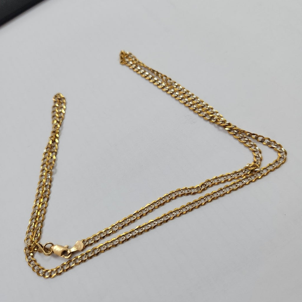 CADENA ORO,RODIADO 14 K 10,70 GRMS (SEMINUEVO)