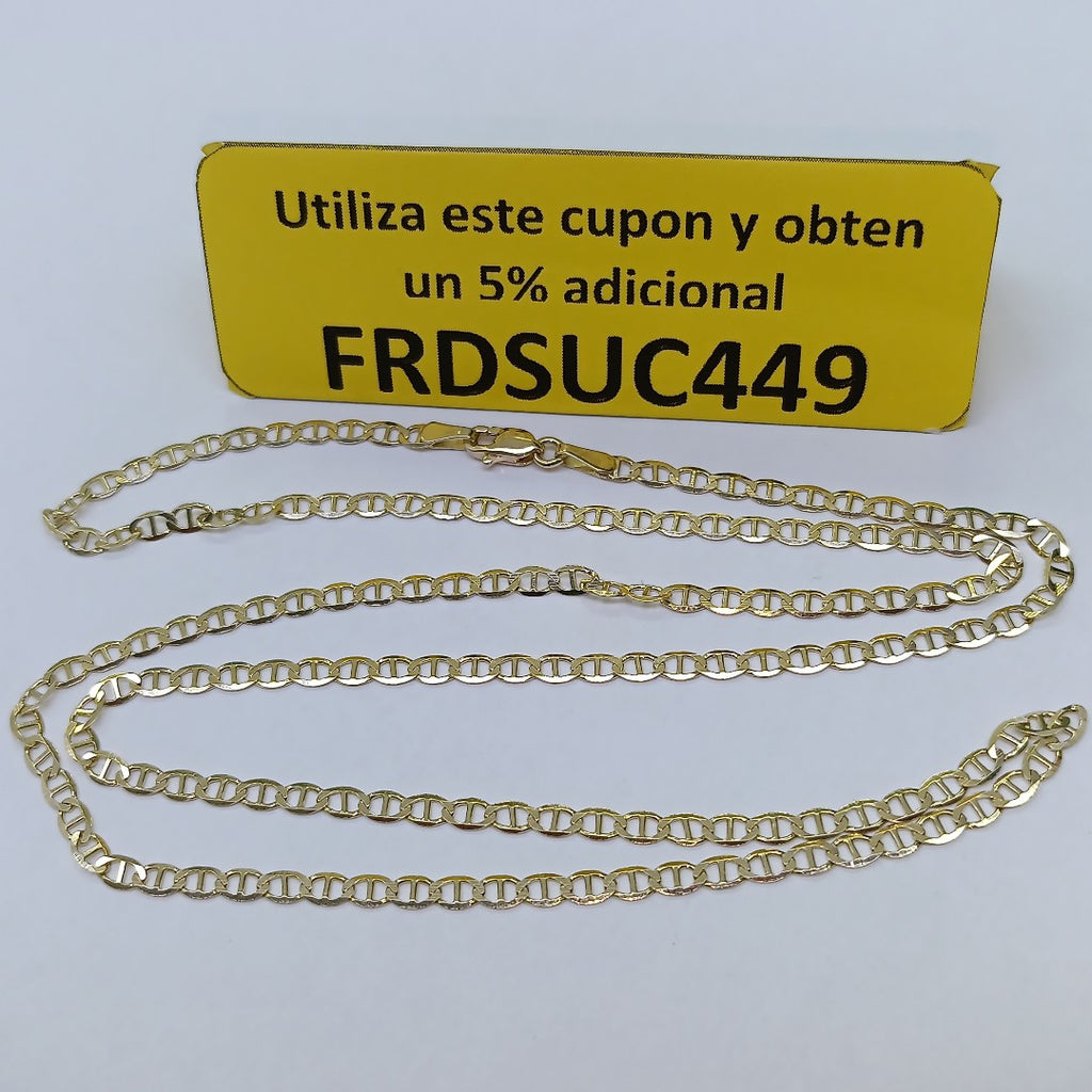 CADENA GUCHI 14K 60 CM 5.8 GR (NUEVO)