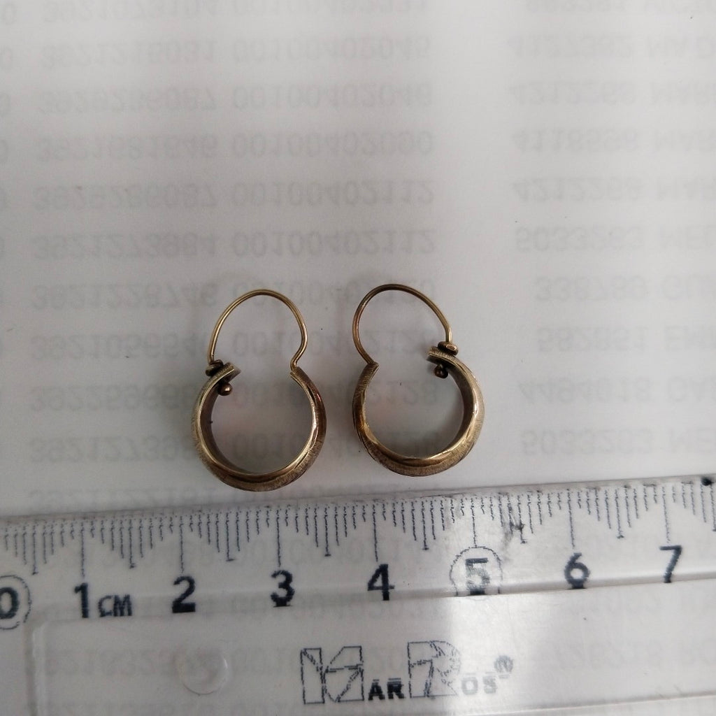 ARRACADAS PAR ORO 8 K 1,70 GRMS (SEMINUEVO)