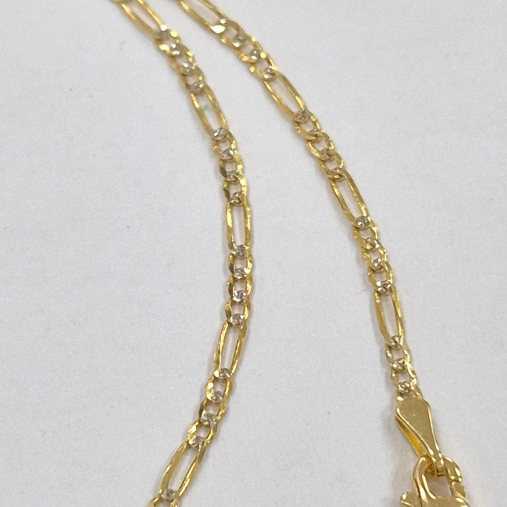 CADENA 3X1 14K 50 CM 3.4 GR (NUEVO)