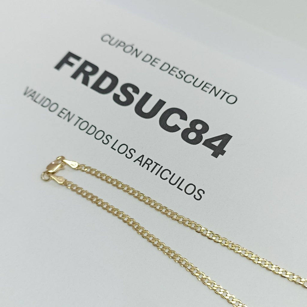 CADENA BARBADA 14K 55 CM 5.1 GR (NUEVO)