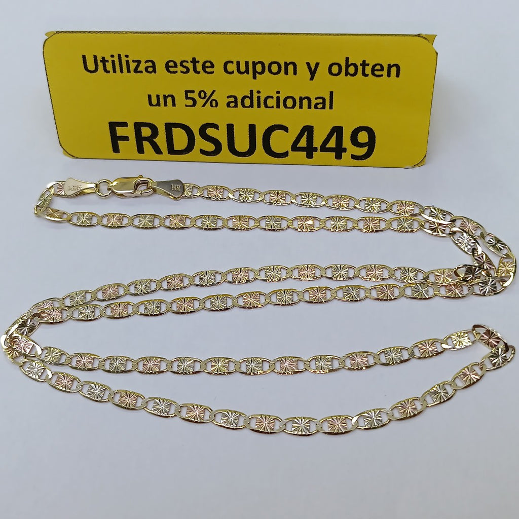 CADENA GUCHI 14K 60 CM 7.9 GR (NUEVO)