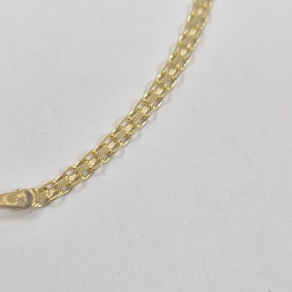 PULSERA BISMARK 14K 18 CM 2.4 GR (NUEVO)